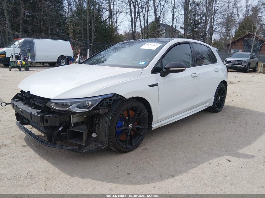 2023 Volkswagen Golf r VIN WVWFB7CD0PW139001 IAAI salvage auction — FRONT END, Salvage (New Hampshire), sold $10,600 on 2026-07-31 (photo 2)