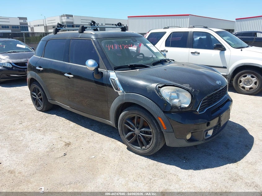 2011 Mini Cooper VIN WMWZC3C59BWH98392 IAAI salvage auction — NORMAL WEAR, Salvage (Texas), sold $850 on 2026-07-28 (photo 1)