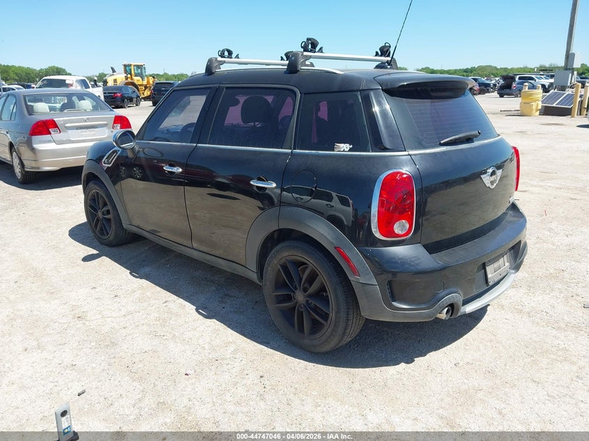 2011 Mini Cooper VIN WMWZC3C59BWH98392 IAAI salvage auction — NORMAL WEAR, Salvage (Texas), sold $850 on 2026-07-28 (photo 3)