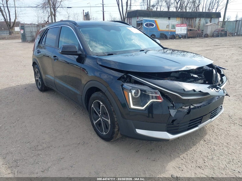 2023 Kia Niro VIN KNDCR3LE5P5049039 IAAI salvage auction — FRONT END, Certificate Of Destruction (Florida), sold $8,200 on 2026-07-19 (photo 1)
