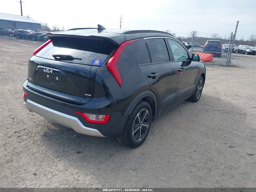 2023 Kia Niro VIN KNDCR3LE5P5049039 IAAI salvage auction — FRONT END, Certificate Of Destruction (Florida), sold $8,200 on 2026-07-19 (photo 4)