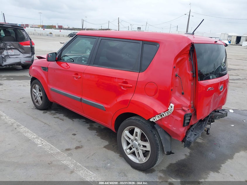 2011 Kia Soul VIN KNDJT2A22B7234416 IAAI salvage auction — FRONT & REAR, Salvage (California), sold $400 on 2026-07-08 (photo 3)