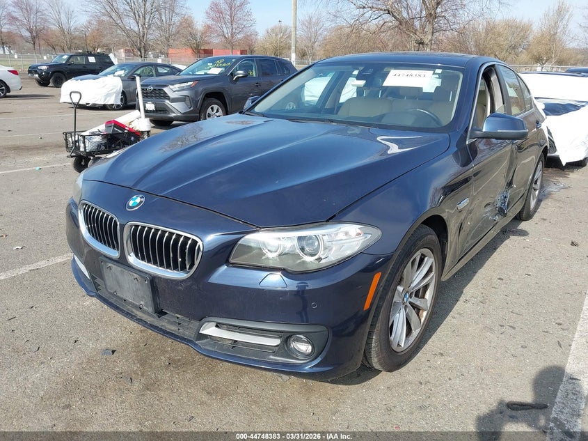 2016 BMW 5er VIN WBA5A7C59GG151114 IAAI salvage auction — LEFT SIDE, Salvage (New Jersey), sold $4,750 on 2026-07-13 (photo 2)