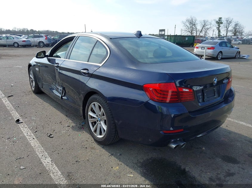 2016 BMW 5er VIN WBA5A7C59GG151114 IAAI salvage auction — LEFT SIDE, Salvage (New Jersey), sold $4,750 on 2026-07-13 (photo 3)