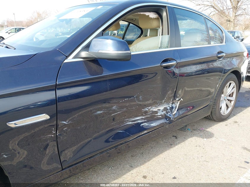 2016 BMW 5er VIN WBA5A7C59GG151114 IAAI salvage auction — LEFT SIDE, Salvage (New Jersey), sold $4,750 on 2026-07-13 (photo 6)