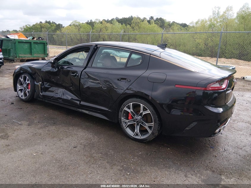 2018 Kia Stinger VIN KNAE45LCXJ6011547 IAAI salvage auction — LEFT SIDE, Salvage (Mississippi), sold $3,300 on 2026-07-29 (photo 3)