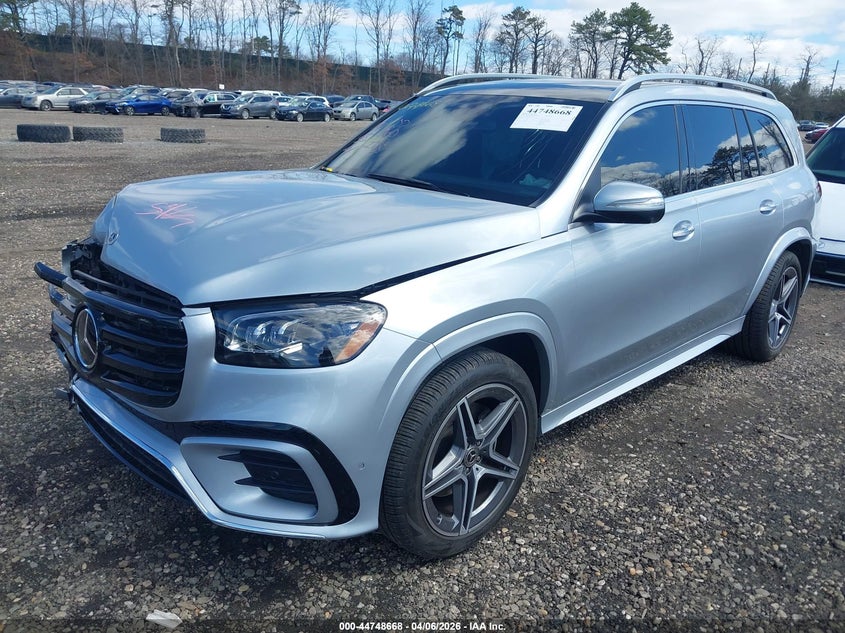 2025 Mercedes-benz Gls-class VIN 4JGFF5KE1SB292131 IAAI salvage auction — FRONT END, Wait Title, sold $25,250 on 2026-07-30 (photo 2)