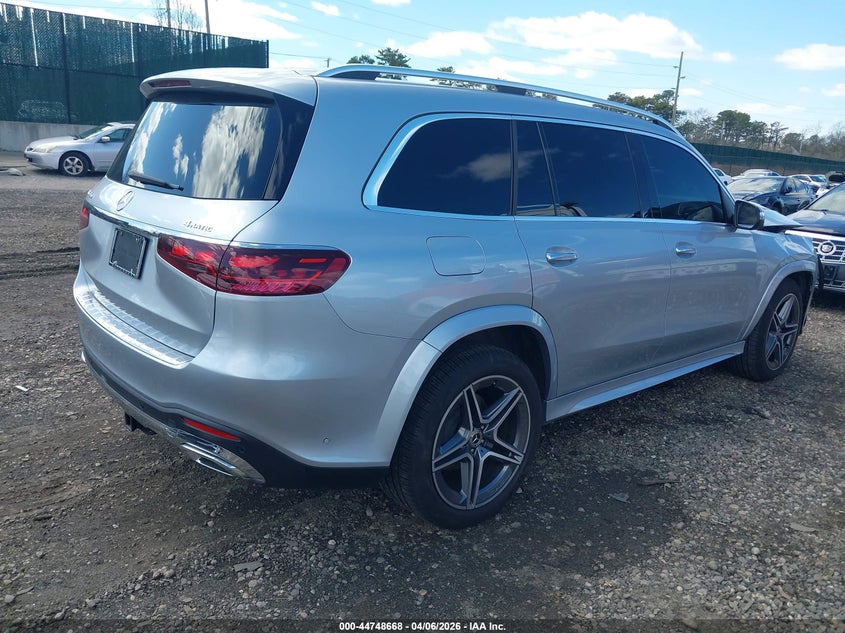 2025 Mercedes-benz Gls-class VIN 4JGFF5KE1SB292131 IAAI salvage auction — FRONT END, Wait Title, sold $25,250 on 2026-07-30 (photo 4)