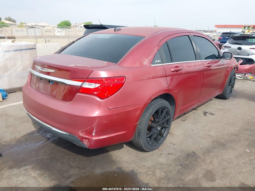 2013 Chrysler 200 VIN 1C3CCBAB3DN671465 IAAI salvage auction — FRONT END, Wait Title, sold $500 on 2026-07-09 (photo 4)