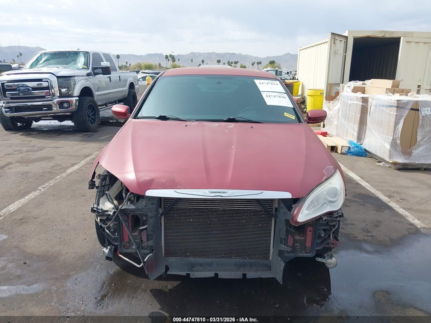 2013 Chrysler 200 VIN 1C3CCBAB3DN671465 IAAI salvage auction — FRONT END, Wait Title, sold $500 on 2026-07-09 (photo 6)