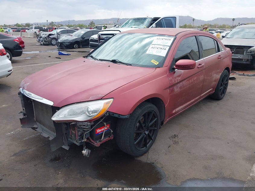 2013 Chrysler 200 VIN 1C3CCBAB3DN671465 IAAI salvage auction — FRONT END, Wait Title, sold $500 on 2026-07-09 (photo 2)