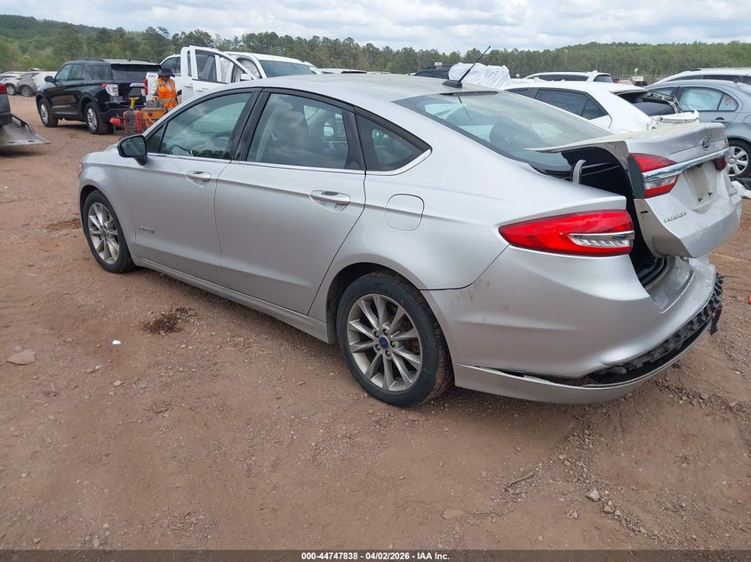 2017 Ford Fusion VIN 3FA6P0LU4HR336742 IAAI salvage auction — REAR END, Wait Title, sold $750 on 2026-07-25 (photo 3)