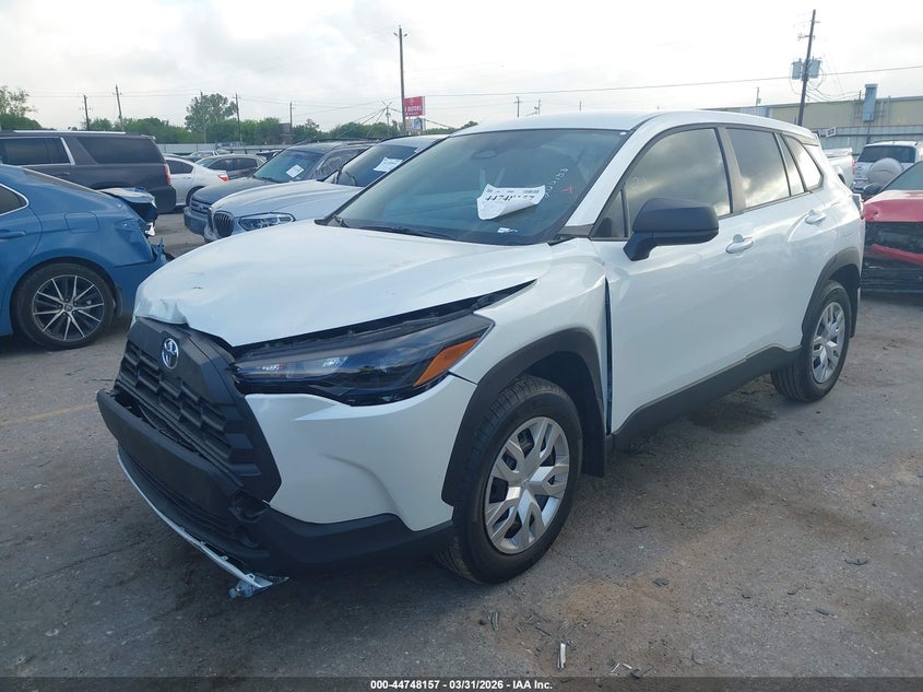 2026 Toyota Corolla cross VIN 7MUAAAAG3TV160965 IAAI salvage auction — FRONT END, Original (Texas), sold $10,150 on 2026-07-15 (photo 2)
