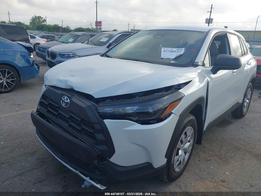 2026 Toyota Corolla cross VIN 7MUAAAAG3TV160965 IAAI salvage auction — FRONT END, Original (Texas), sold $10,150 on 2026-07-15 (photo 6)