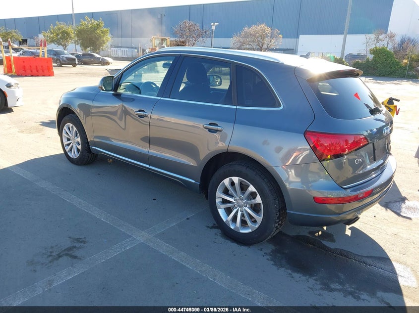 2015 Audi Q5 VIN WA1LFAFP9FA024994 IAAI salvage auction — LEFT SIDE, Wait Title, sold $850 on 2026-07-13 (photo 3)