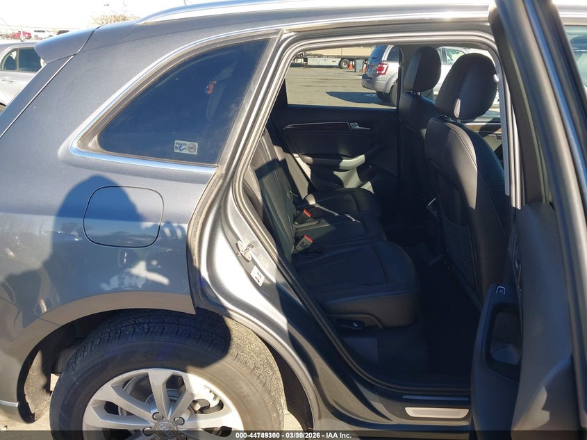 2015 Audi Q5 VIN WA1LFAFP9FA024994 IAAI salvage auction — LEFT SIDE, Wait Title, sold $850 on 2026-07-13 (photo 8)