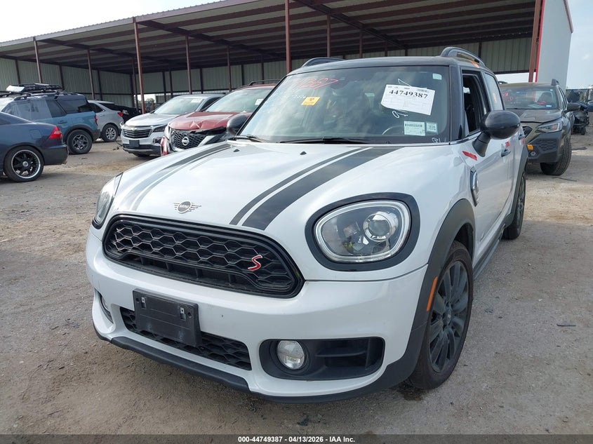 2019 Mini Countryman VIN WMZYT5C59K3G92116 IAAI salvage auction — BIO HAZARD, Salvage (Texas), sold $5,500 on 2026-07-28 (photo 2)