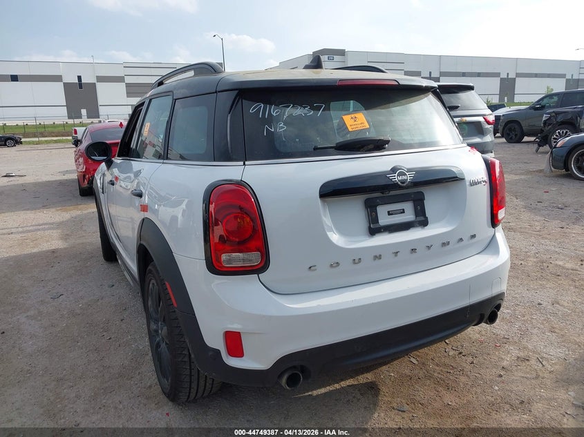 2019 Mini Countryman VIN WMZYT5C59K3G92116 IAAI salvage auction — BIO HAZARD, Salvage (Texas), sold $5,500 on 2026-07-28 (photo 3)