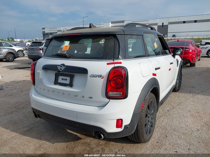 2019 Mini Countryman VIN WMZYT5C59K3G92116 IAAI salvage auction — BIO HAZARD, Salvage (Texas), sold $5,500 on 2026-07-28 (photo 4)