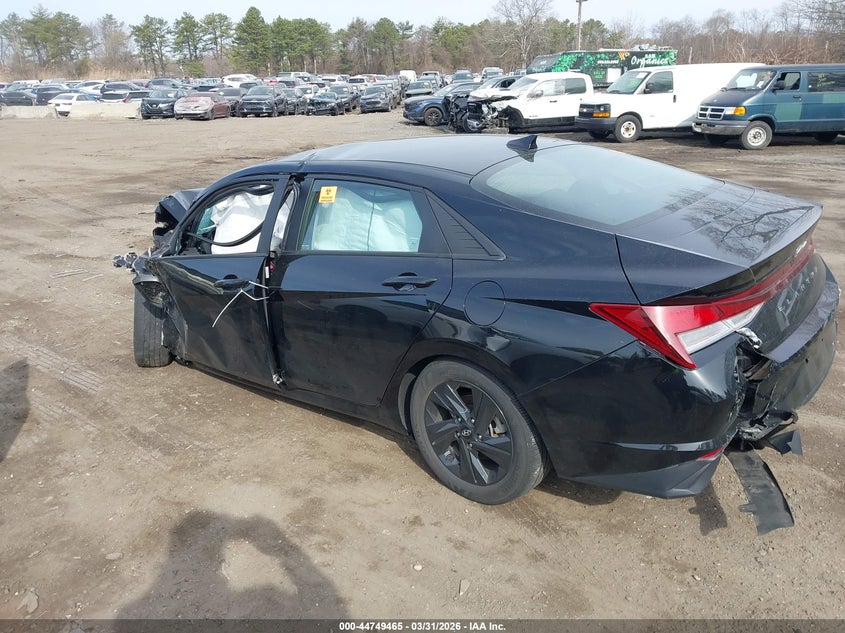 2023 Hyundai Elantra VIN KMHLM4AG7PU380313 IAAI salvage auction — BIO HAZARD, Salvage (Idaho), sold $400 on 2026-07-28 (photo 3)