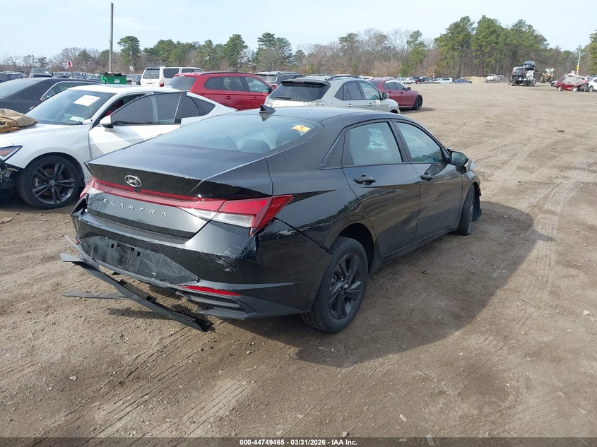 2023 Hyundai Elantra VIN KMHLM4AG7PU380313 IAAI salvage auction — BIO HAZARD, Salvage (Idaho), sold $400 on 2026-07-28 (photo 4)