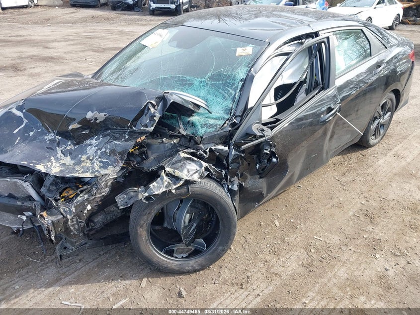2023 Hyundai Elantra VIN KMHLM4AG7PU380313 IAAI salvage auction — BIO HAZARD, Salvage (Idaho), sold $400 on 2026-07-28 (photo 6)