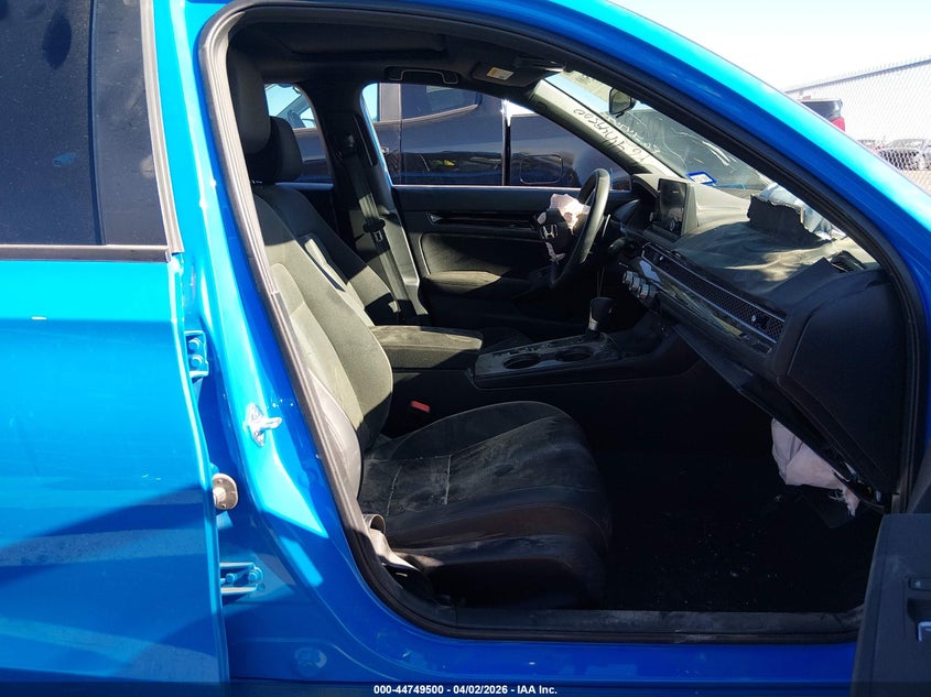 2025 Honda Civic VIN JHMFL4H88SX002154 IAAI salvage auction — LEFT SIDE, Original (Texas), sold $4,375 on 2026-07-29 (photo 5)
