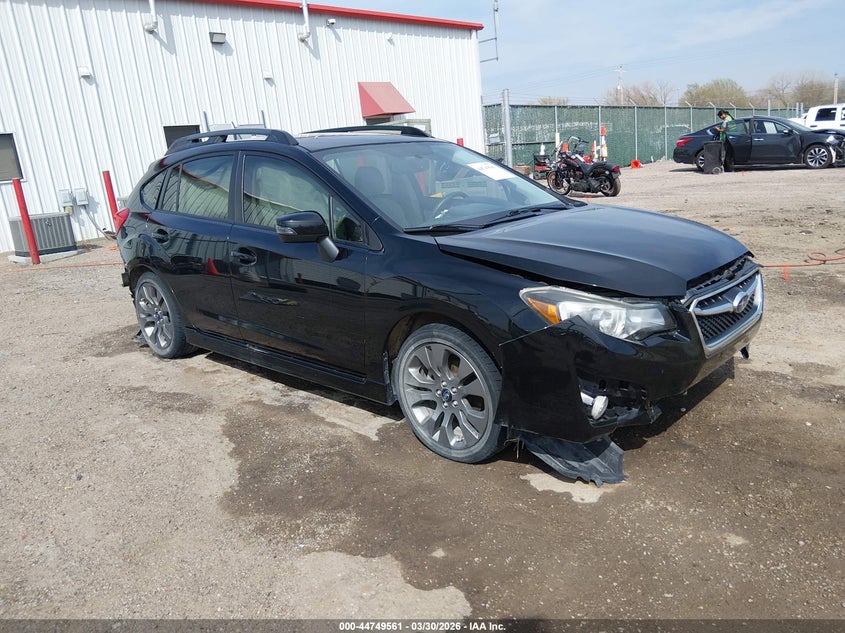 2015 Subaru Impreza VIN JF1GPAU68F8247118 IAAI salvage auction — REAR END, Wait Title, sold $1,050 on 2026-07-17 (photo 1)