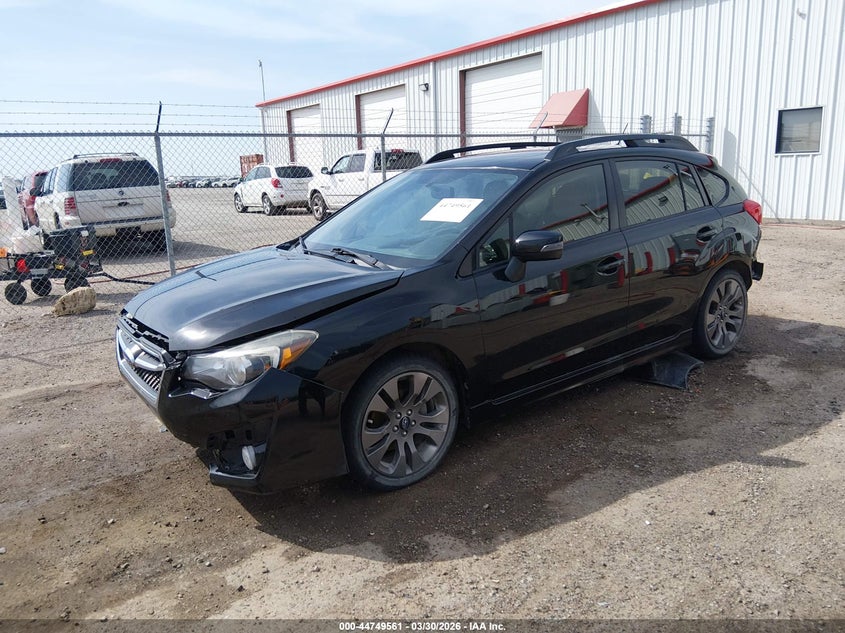 2015 Subaru Impreza VIN JF1GPAU68F8247118 IAAI salvage auction — REAR END, Wait Title, sold $1,050 on 2026-07-17 (photo 2)