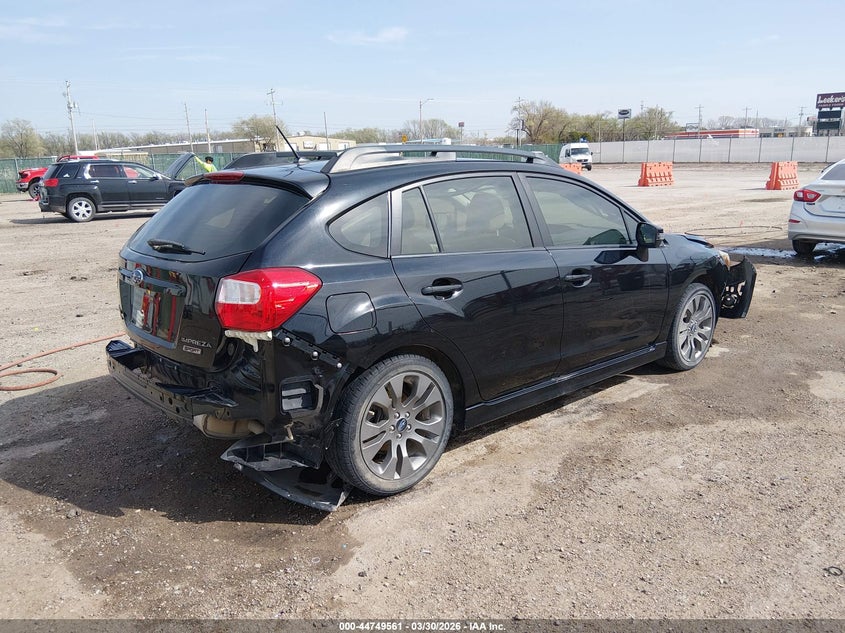 2015 Subaru Impreza VIN JF1GPAU68F8247118 IAAI salvage auction — REAR END, Wait Title, sold $1,050 on 2026-07-17 (photo 4)