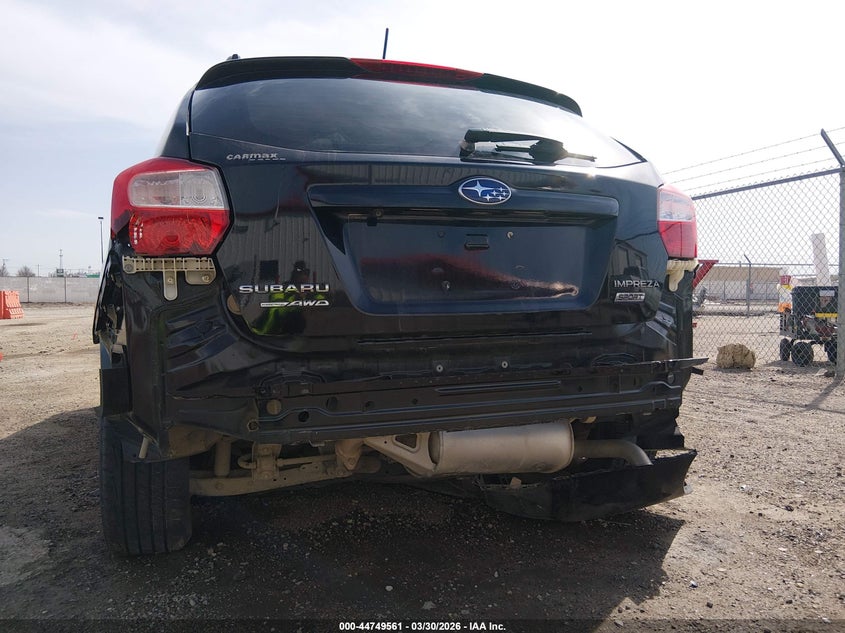 2015 Subaru Impreza VIN JF1GPAU68F8247118 IAAI salvage auction — REAR END, Wait Title, sold $1,050 on 2026-07-17 (photo 6)