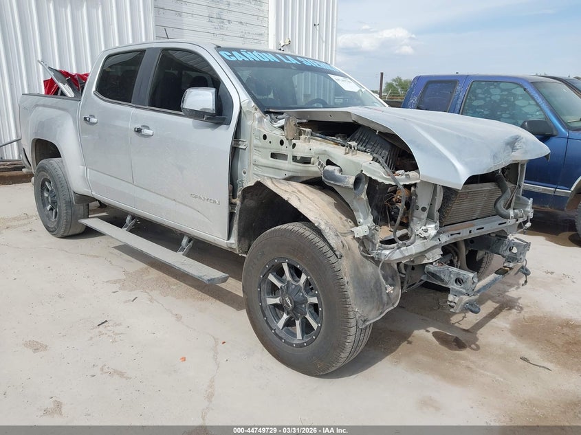 2016 Gmc Canyon VIN 1GTP6DE19G1283024 IAAI salvage auction — FRONT END, Original (Texas), sold $3,900 on 2026-07-09 (photo 1)