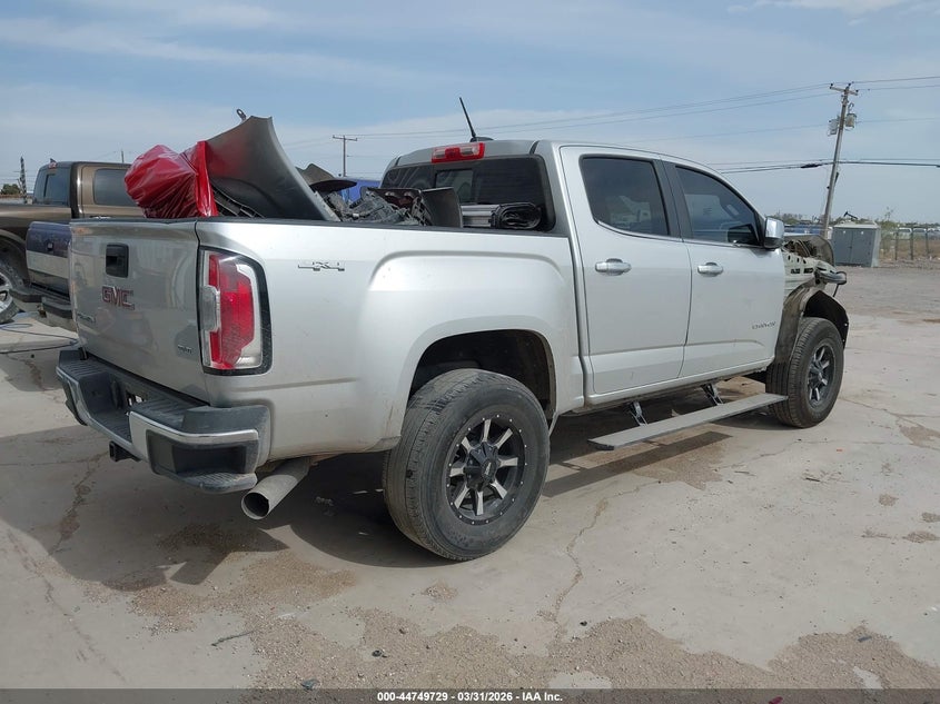 2016 Gmc Canyon VIN 1GTP6DE19G1283024 IAAI salvage auction — FRONT END, Original (Texas), sold $3,900 on 2026-07-09 (photo 4)