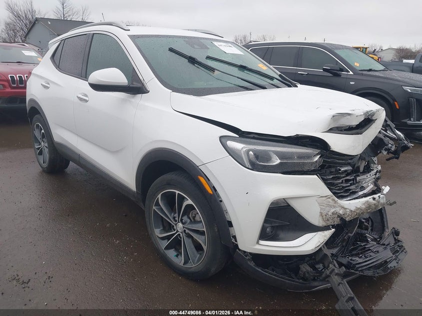 2021 Buick Encore gx VIN KL4MMFSL8MB071189 IAAI salvage auction — FRONT END, Wait Title, sold $1,400 on 2026-07-21 (photo 1)