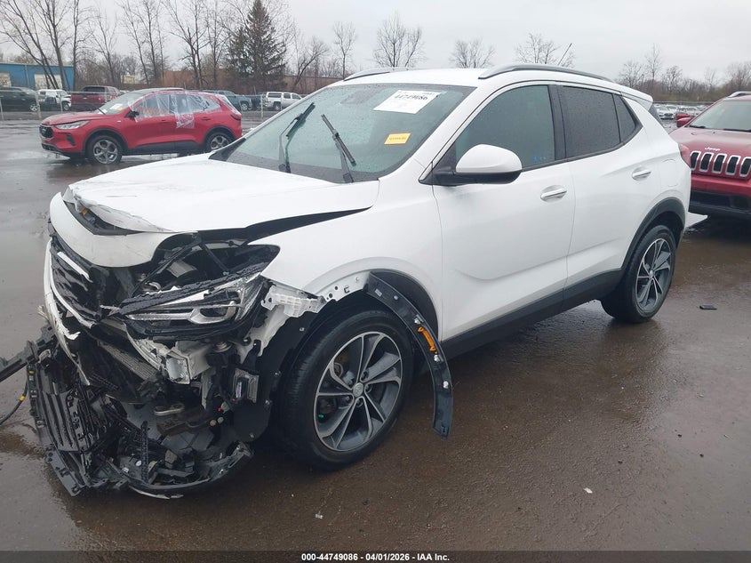 2021 Buick Encore gx VIN KL4MMFSL8MB071189 IAAI salvage auction — FRONT END, Wait Title, sold $1,400 on 2026-07-21 (photo 2)