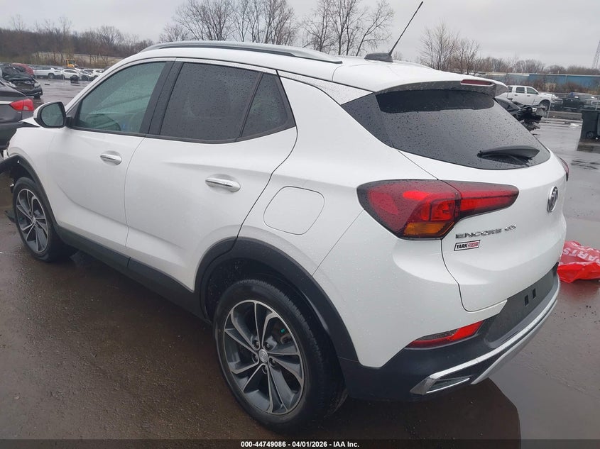 2021 Buick Encore gx VIN KL4MMFSL8MB071189 IAAI salvage auction — FRONT END, Wait Title, sold $1,400 on 2026-07-21 (photo 3)
