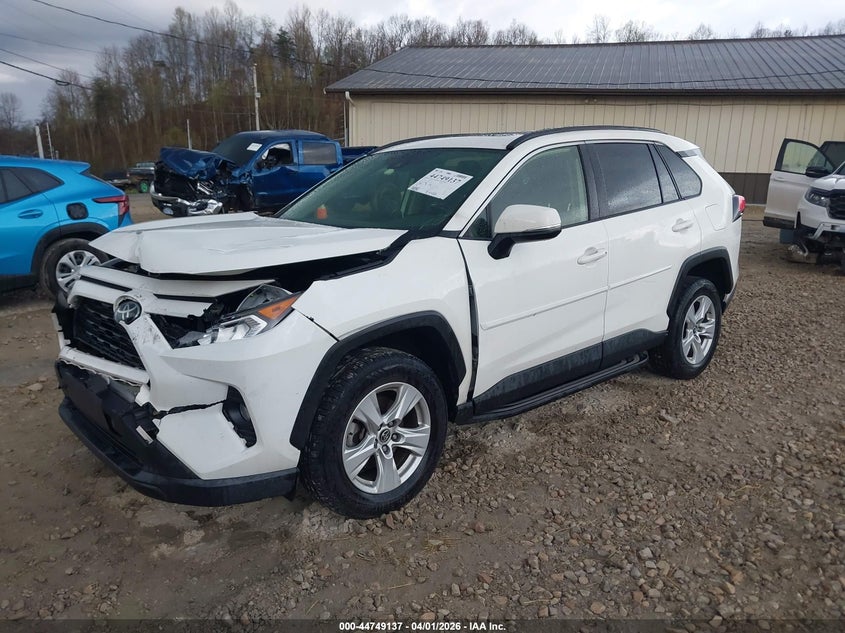 2019 Toyota Rav 4 VIN JTMP1RFV7KD012791 IAAI salvage auction — FRONT END, Original (Kentucky), sold $8,750 on 2026-07-14 (photo 2)
