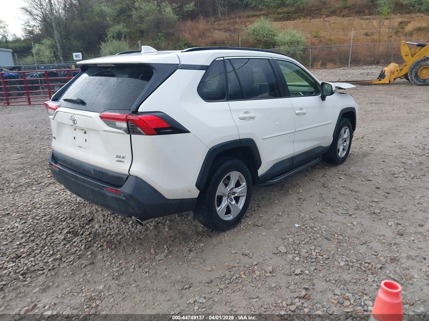 2019 Toyota Rav 4 VIN JTMP1RFV7KD012791 IAAI salvage auction — FRONT END, Original (Kentucky), sold $8,750 on 2026-07-14 (photo 4)