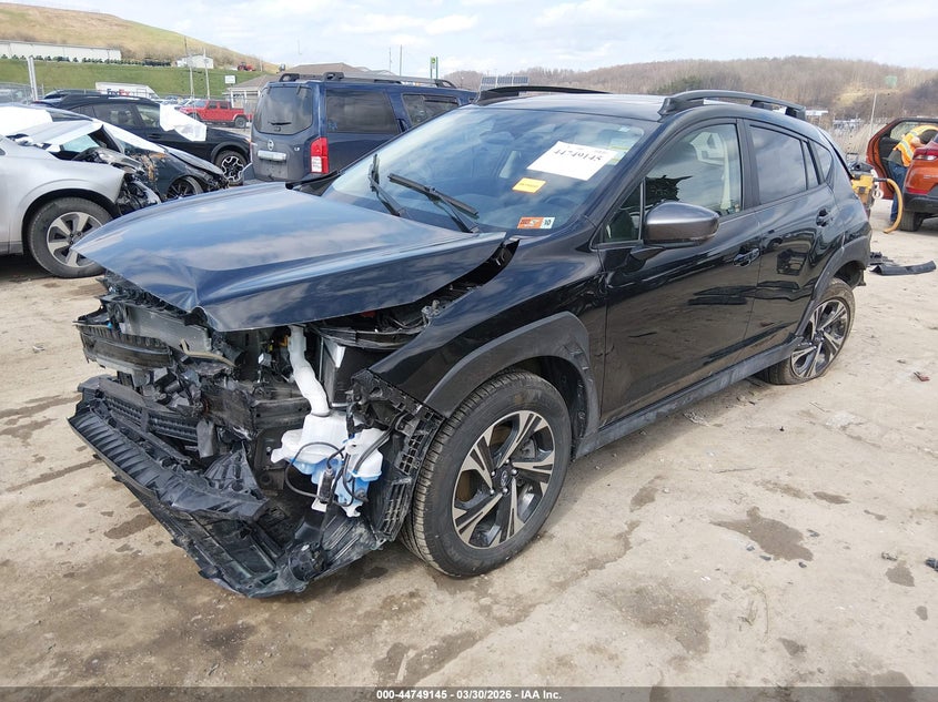 2025 Subaru Xv VIN JF2GUHDC3SH280928 IAAI salvage auction — FRONT & REAR, Salvage (West Virginia), sold $2,100 on 2026-07-30 (photo 2)