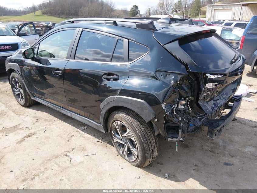 2025 Subaru Xv VIN JF2GUHDC3SH280928 IAAI salvage auction — FRONT & REAR, Salvage (West Virginia), sold $2,100 on 2026-07-30 (photo 3)