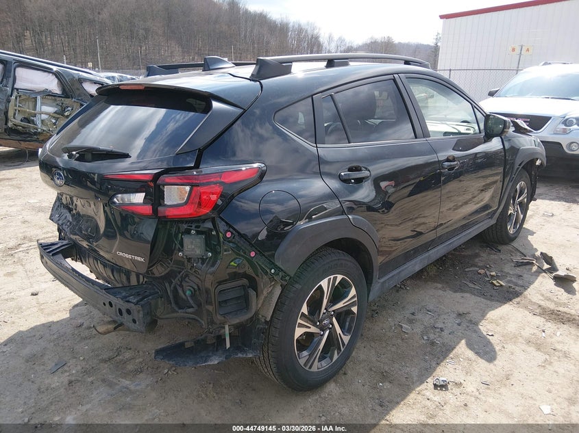 2025 Subaru Xv VIN JF2GUHDC3SH280928 IAAI salvage auction — FRONT & REAR, Salvage (West Virginia), sold $2,100 on 2026-07-30 (photo 4)