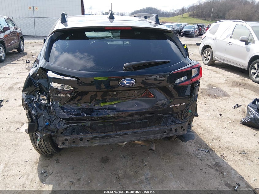 2025 Subaru Xv VIN JF2GUHDC3SH280928 IAAI salvage auction — FRONT & REAR, Salvage (West Virginia), sold $2,100 on 2026-07-30 (photo 6)