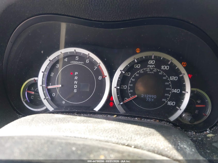 2010 Acura Tsx VIN JH4CU2F6XAC033157 IAAI salvage auction — LEFT SIDE, Clear (Virginia), sold $500 on 2026-07-07 (photo 7)