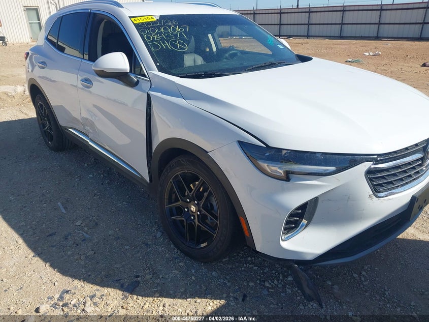 2023 Buick Envision VIN LRBFZNR47PD084371 IAAI salvage auction — SIDE, Salvage (Texas), sold $3,200 on 2026-07-31 (photo 6)