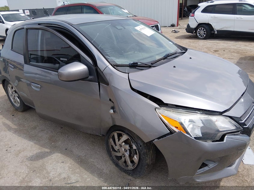 2021 Mitsubishi Mirage VIN ML32AUHJ0MH007499 IAAI salvage auction — RIGHT SIDE, Original (Texas), sold $1,000 on 2026-07-14 (photo 6)