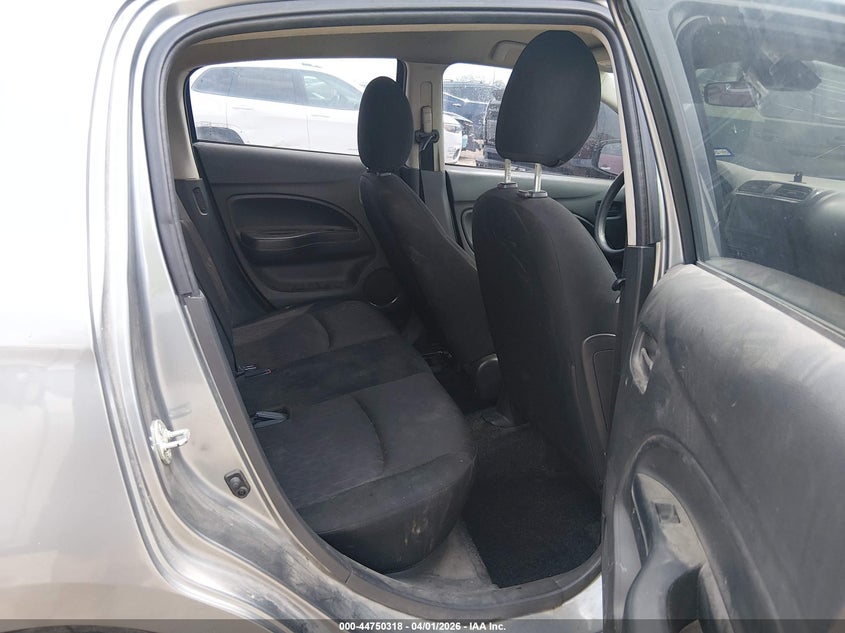 2021 Mitsubishi Mirage VIN ML32AUHJ0MH007499 IAAI salvage auction — RIGHT SIDE, Original (Texas), sold $1,000 on 2026-07-14 (photo 8)