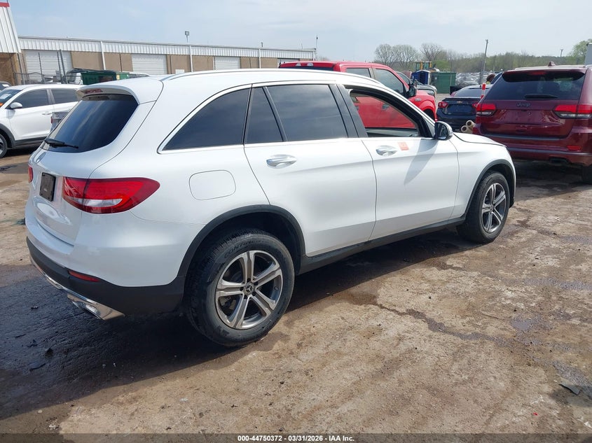 2019 Mercedes-benz Glc VIN WDC0G4JB9KV124738 IAAI salvage auction — LEFT FRONT, Clear (Oklahoma), sold $4,750 on 2026-08-01 (photo 4)
