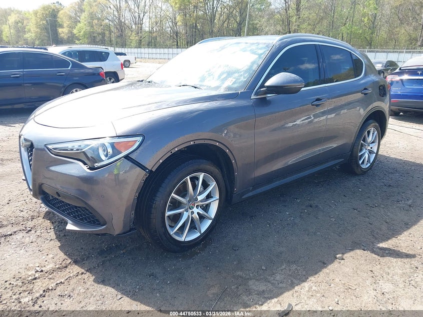 2018 Alfa romeo Stelvio VIN ZASFAKBN8J7B62146 IAAI salvage auction — LEFT FRONT, Wait Title, sold $3,000 on 2026-07-24 (photo 2)