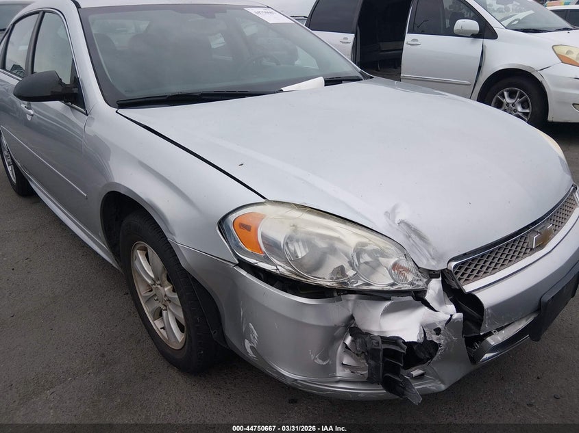 2012 Chevrolet Impala VIN 2G1WA5E39C1184153 IAAI salvage auction — RIGHT FRONT, Wait Title, sold $300 on 2026-07-09 (photo 6)