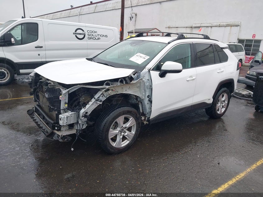 2019 Toyota Rav 4 VIN 2T3MWRFV4KW013503 IAAI salvage auction — LEFT FRONT, Salvage (Oregon), sold $8,350 on 2026-07-09 (photo 2)